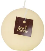 Świece - Pro Candle wieca zapachowa ProCandle 731009 / kula / wanilia - miniaturka - grafika 1