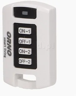 Orno Pilot 2 kanałowy zdalnego sterowania OR SH 1708 - Gniazdka elektryczne - miniaturka - grafika 5