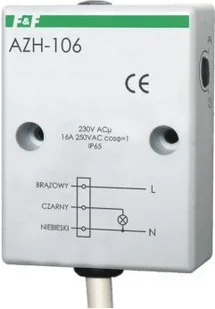 F&F Automat zmierzchowy natynkowy 16A 230V AZH-106 - Czujniki ruchu i zmierzchu - miniaturka - grafika 3