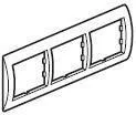 Legrand Sistena Life Ramka 3krotna  POZIOMA 771403 - Klawisze i ramki - miniaturka - grafika 2