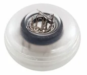 Spinacze i klipsy do papieru - POJEMNIK MAGN NA SPINACZE APLI PRZEZROCZYSTY AP13351 - miniaturka - grafika 1