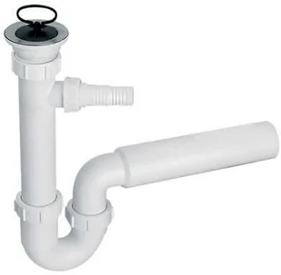 McAlpine syfon zlewozmywakowy rurowy 6/4" z podł. pralki/zmyw. (HC7HC15) - Syfony - miniaturka - grafika 3