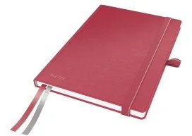 Esselte Notatnik LEITZ Complete A5 w kratkę czerwony ES593-3 - Notesy i bloczki - miniaturka - grafika 2