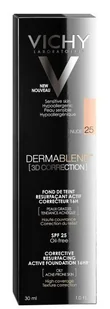 Vichy DERMABLEND 3D Correction 25 Nude fluid 30ml - Podkłady do twarzy - miniaturka - grafika 2