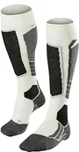 Skarpety termoaktywne - FALKE SK 2 Wool skarpety narciarskie, damskie, biały 16525_2040_37-38 - miniaturka - grafika 1