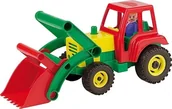 Samochody i pojazdy dla dzieci - Lena TRAKTOR Z ŁADOWARKĄ 04361 - miniaturka - grafika 1