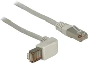 Patchcordy - Delock Kabel Sieciowy RJ45 83514 S/FTP CAT 5e 0.50 m Szary - miniaturka - grafika 1