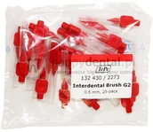 Szczoteczki międzyzębowe - TePe ID Original (0.50mm) czerwone 25szt. - zestaw szczoteczek międzyzębowych (s - miniaturka - grafika 1
