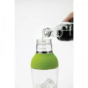 MSC Shaker z miarką, zielony - Shakery barmańskie - miniaturka - grafika 2