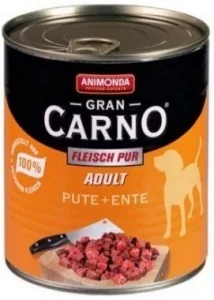 Animonda GranCarno Dorosłe Indyk + Kaczka 800g 1221 - Mokra karma dla psów - miniaturka - grafika 6