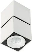 Oprawy, klosze i abażury - Italux Oprawa sufitowa SEVILLA SQUARE CEILING SLC7562/28W 4000K WH+BL - miniaturka - grafika 1