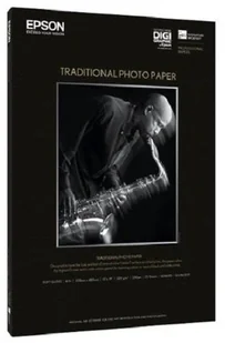 Epson c13s045051 Traditional Photo Paper Inkjet 330 G/M2 A3 + 25 arkuszy Pack 8715946394312 - Papier do drukarek Epson c13s045051 Traditional Photo Paper Inkjet 330 G/M2 A3 + 25 arkuszy Pack 8715946394312 - Papier do drukarek - miniaturka - grafika 1