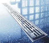 Odpływy liniowe - Tece Drainline 90cm z rusztem Basic 600910 komplet - miniaturka - grafika 1