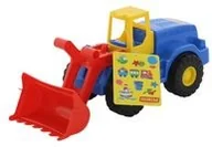 Samochody i pojazdy dla dzieci - POLESIE Agat traktor-ładowarka Poland - miniaturka - grafika 1