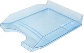 Półki na dokumenty - Office products Szufladka na biurko , polistyren/PP, A4, transparentna niebieska - miniaturka - grafika 1