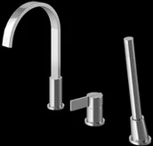 Baterie wannowe i prysznicowe - Kohlman Dexame QB241D - miniaturka - grafika 1