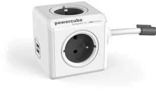Powercube ORNO-Polska ORNO Przedłużacz Z 4-KROTNYM GNIAZDEM E/FR I 2XUSB 5V/2.1A - Przedłużacze i rozgałęźniki - miniaturka - grafika 4