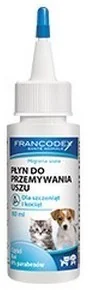 Francodex Płyn do uszu dla kociąt i szczeniąt 60ml [FR179136] 13251 - Suplementy i witaminy dla psów - miniaturka - grafika 2