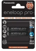 Ładowarki i akumulatory - Panasonic Eneloop Pro R03/AAA 930mAh 2 szt Blister BK-4HCDE-2BE - miniaturka - grafika 1