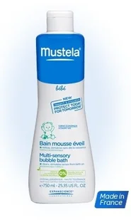 Mustela BEBE - BAIN MOUSSE płyn do kąp. bąbelkowa kąpiel PŁYN 200ml 7029923 - Kosmetyki kąpielowe dla dzieci - miniaturka - grafika 2