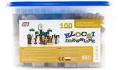 Klocki - B&B Klocki w wiaderku 100 elementów naturalne - miniaturka - grafika 1