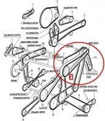 Części i akcesoria do maszyn rolniczych - CNH PAS MŁOCARNI 3HB NEW HOLLAND 89817374 - 9817374 - miniaturka - grafika 1