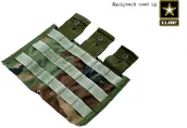 Akcesoria myśliwskie - M4/M16, Three-Magazine Side-by- Side Pouch WDL 698 - miniaturka - grafika 1