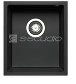 Zlewozmywaki - Teka TETRAGON 34x40 1B UM karbon 70065411 - miniaturka - grafika 1