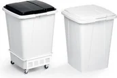 Pojemniki biurowe - Durable Wózek DURABIN TROLLEY FOR 1 x 90 do pojemnika 90l - miniaturka - grafika 1