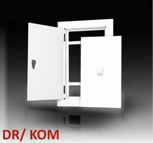 Dospel DR/KOM 150x250 Drzwiczki rewizyjne kominkowe 007-1801 - Kratki wentylacyjne - miniaturka - grafika 2