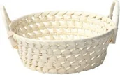 Rękodzieło - Domotti Koszyk palma 21 cm z uchwytem 68057 - miniaturka - grafika 1