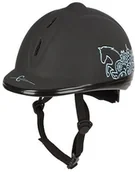 Kaski do jazdy konnej - Covalliero Beauty Vg1 Kask Do Jazdy Konnej, Czarny, 5357 Cm (328251_Schwarz_53-57 cm) - miniaturka - grafika 1