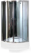 Kabiny prysznicowe - PMD Piramida Rodos 80 PN 165 KAB-PN-80-P - miniaturka - grafika 1