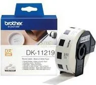 Brother Etykiety DK11219 12 mm 1/2 średnica - 1200 etykiet - Etykiety do drukarek - miniaturka - grafika 2