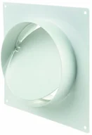 Wentylatory przemysłowe - Vents Zawór zwrotny z kołnierzem 150 mm biały - miniaturka - grafika 1