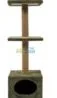 Drapaki dla kotów - Zolux Drapak Słupek Duo Khaki - miniaturka - grafika 1