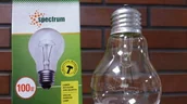 Żarówki tradycyjne - Spectrum Żarówka 100W E27 wstrząsoodporna WOJ80564 - miniaturka - grafika 1
