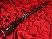 Repliki - broń - WŁOCHY HISTORYCZNA WŁOSKA STRZELBA Z ZAMKIEM SKAŁKOWYM - miniaturka - grafika 1