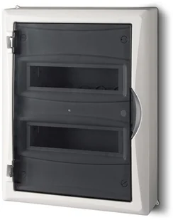 Tarel EPN modułowa 12 mod. 2 rzęd. ECONOMY BOX biały 2515-01 - Rozdzielnie elektryczne - miniaturka - grafika 2