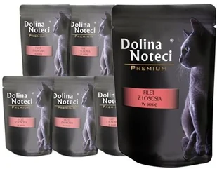 Dolina Noteci Premium Kot Filet Z Łososia Saszetka 85G - Mokra karma dla kotów - miniaturka - grafika 5