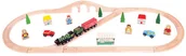 Pociągi dla dzieci - Bigjigs Toys Zestaw Kolejki Latający Szkot - miniaturka - grafika 1