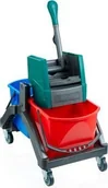 Wózki serwisowe - Leifheit Profesjonalny wózek do sprzątania Duo - miniaturka - grafika 1