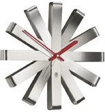 Zegary - Umbra Zegar ścienny Ribbon 118070-590 - miniaturka - grafika 1