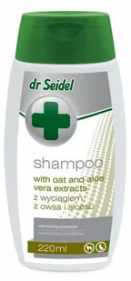 Dr Seidla Dr Seidel Szampon Z Wyciągiem Z Owsa I Aloesu 220Ml - Szampony i odżywki dla psów - miniaturka - grafika 2