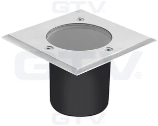 GTV Oprawa najazdowa GU10 10W IP67 inox oprawa do kostki lampa ogrodowa gruntowa bez żarówki ON-ALFAKGU10-06-MINI 9896 ON-ALFAKGU10-06-MINI - Oprawy, klosze i abażury - miniaturka - grafika 2