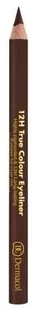 Dermacol 12H True Colour Eyeliner 0,28g W Eyeliner 6 Dark Brown 70766 - Eyelinery - miniaturka - grafika 3