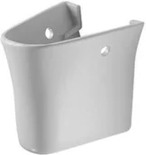 Postumenty i półpostumenty do umywalek - Duravit PuraVida półpostument biały alpin 0858130000 - miniaturka - grafika 1
