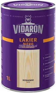 Vidaron Lakier Nitro Bezbarwny 0,2 L - Farby olejne i specjalne - miniaturka - grafika 2