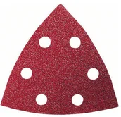 Materiały ścierne - Bosch Papier ścierny delta z rzepem perforowane wielkość ziarna 60 Rozstaw narożników 93 mm Best for Wood 2608607879 50 szt - miniaturka - grafika 1