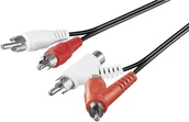Kable - Goobay Kabel audio Cinch 50214 [1x Złącze męskie cinch Złącze męskie cinch 2x Złącze męskie cinch Złącze żeńskie cinch] - miniaturka - grafika 1